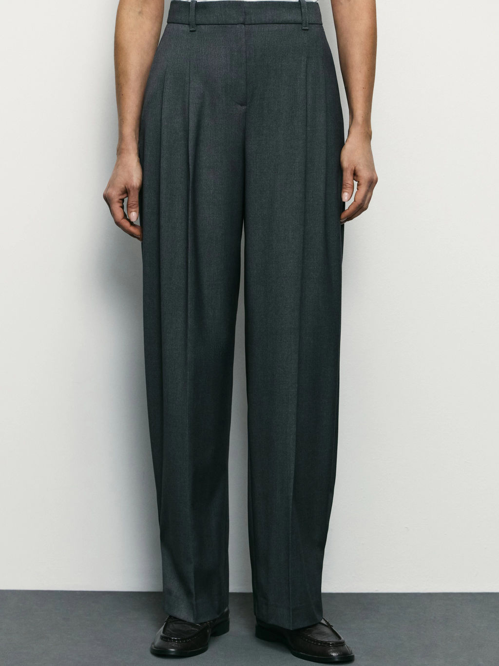 Прямые брюки с вискозой в составе / Zarina  фото 2