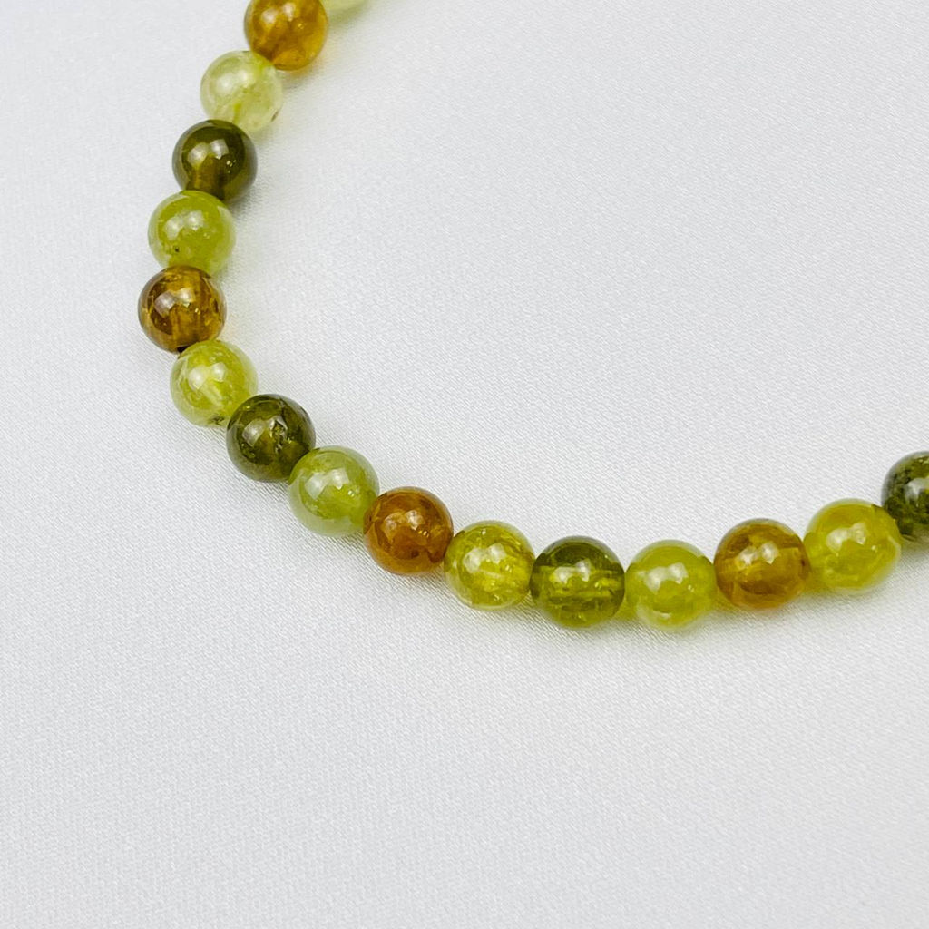 Браслет из Гроссуляра "Граната" 16 см