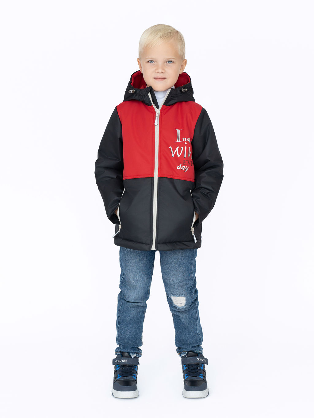 Куртка детская черная