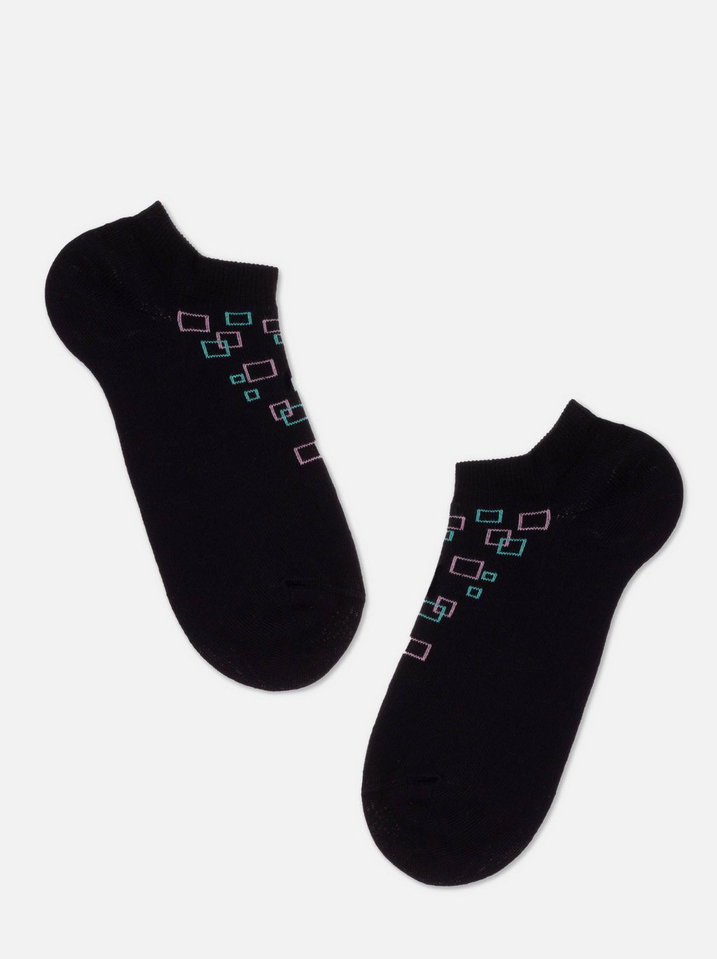 Цена за 2 пары Носки короткие Conte Elegant, черный  фото 3