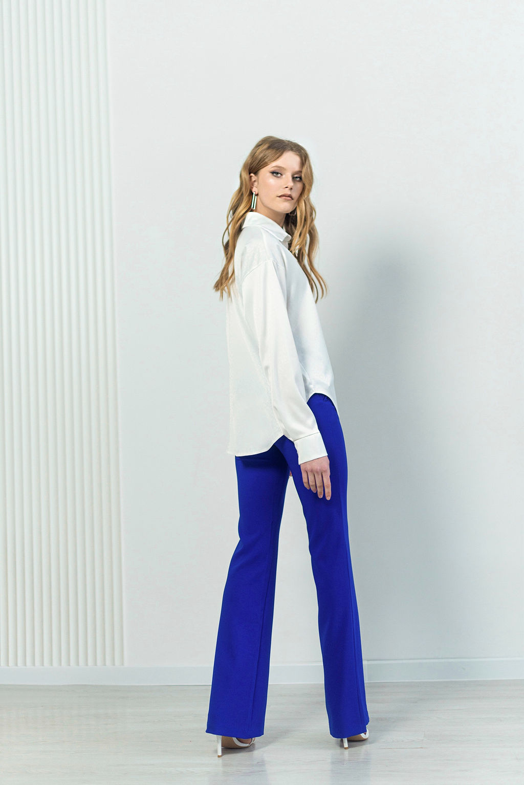 Блузка Мануэла (белый) - Nadi bordo фото 2