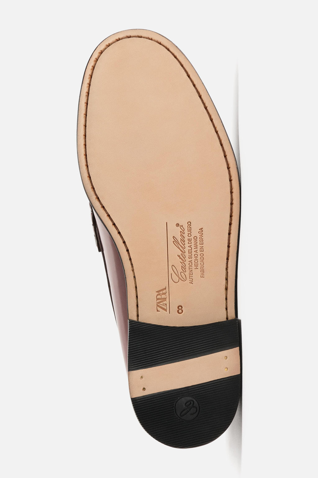 CASTELLANO 1920 ® X ZARA MAN LOAFERS  фото 8