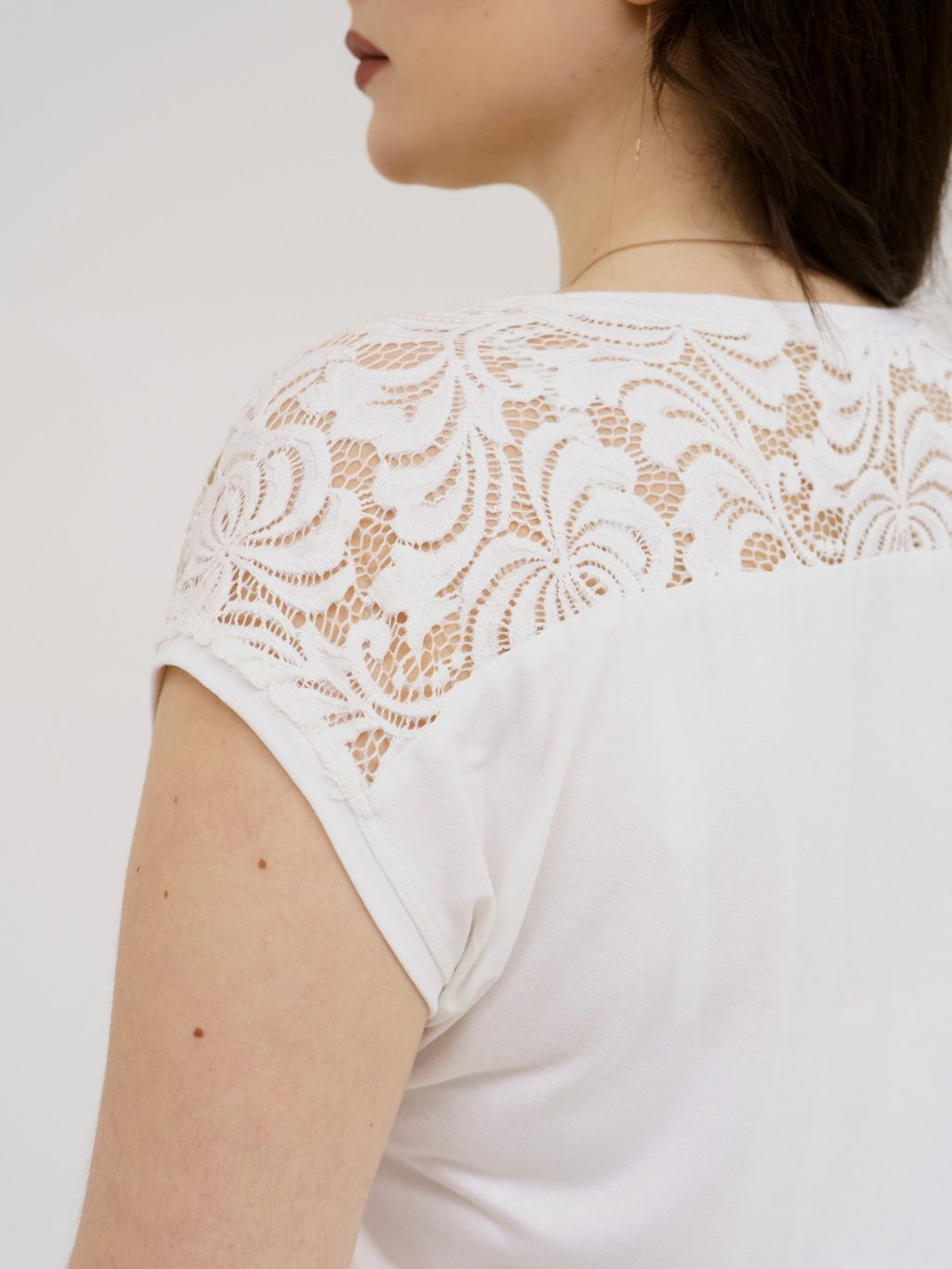 Футболка Кимоно-кружево Вискоза 95%, лайкра 5% - Ивассорти фото 19