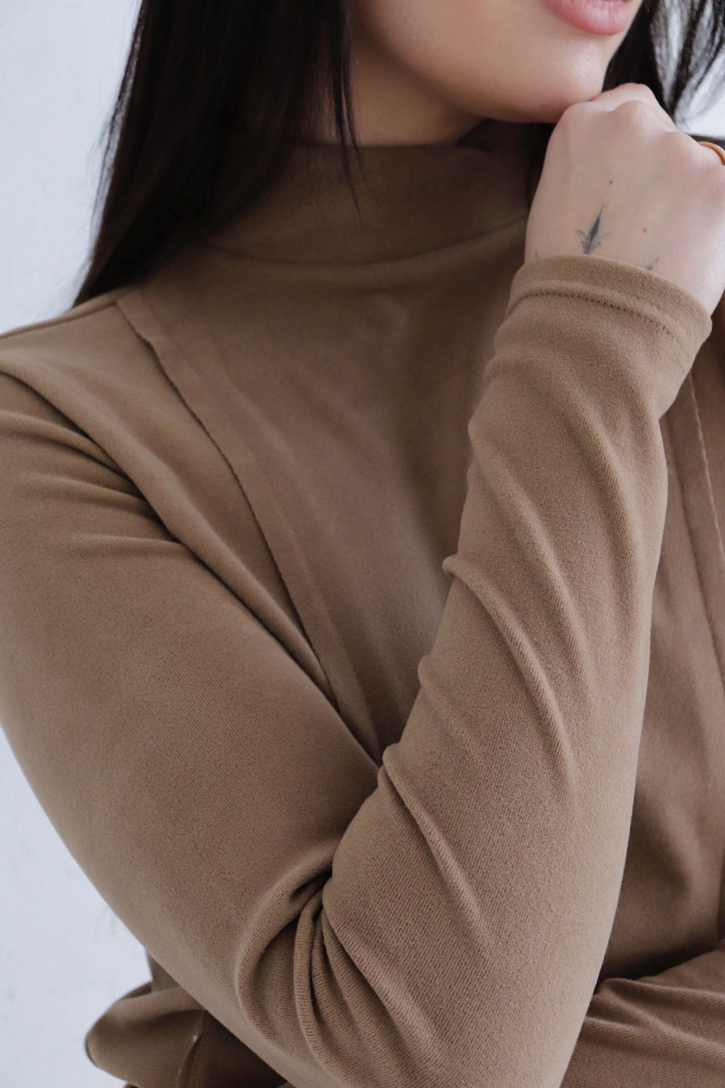 12037 Водолазка светло-коричневая - Martichelli фото 18