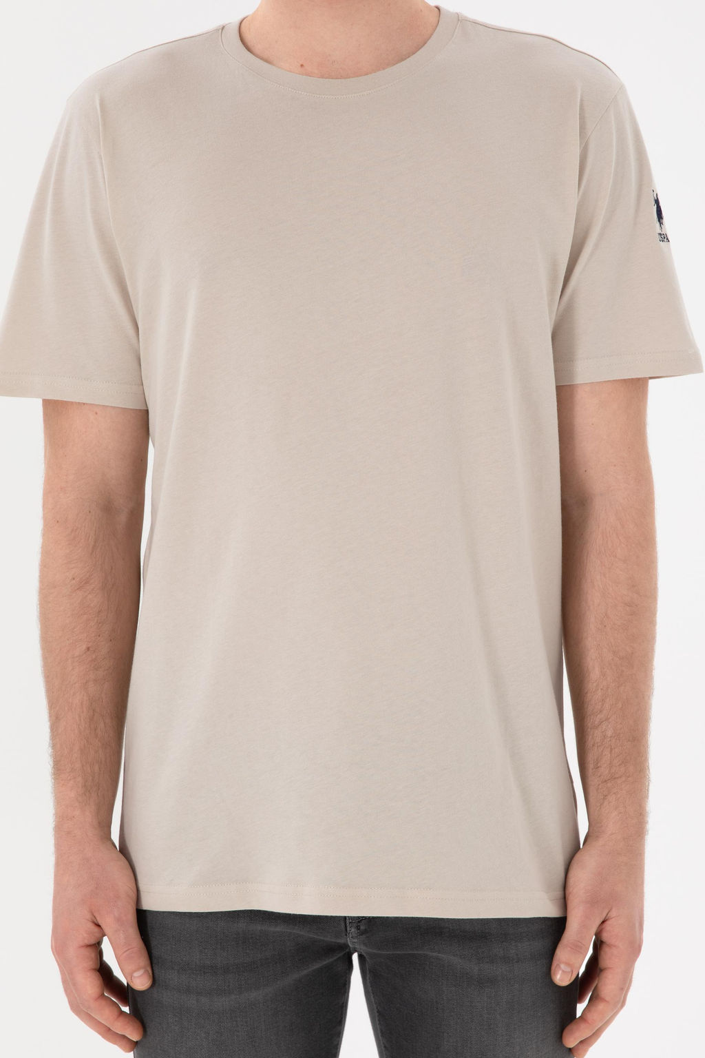 Erkek Regular Fit Bisiklet Yaka Ta_ Basic Ti__rt Sepette S_rpriz _ndirim - U.s. polo assn фото 7