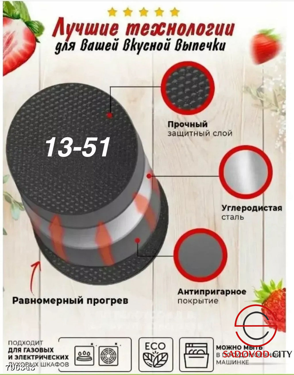 Набор форма для выпечки