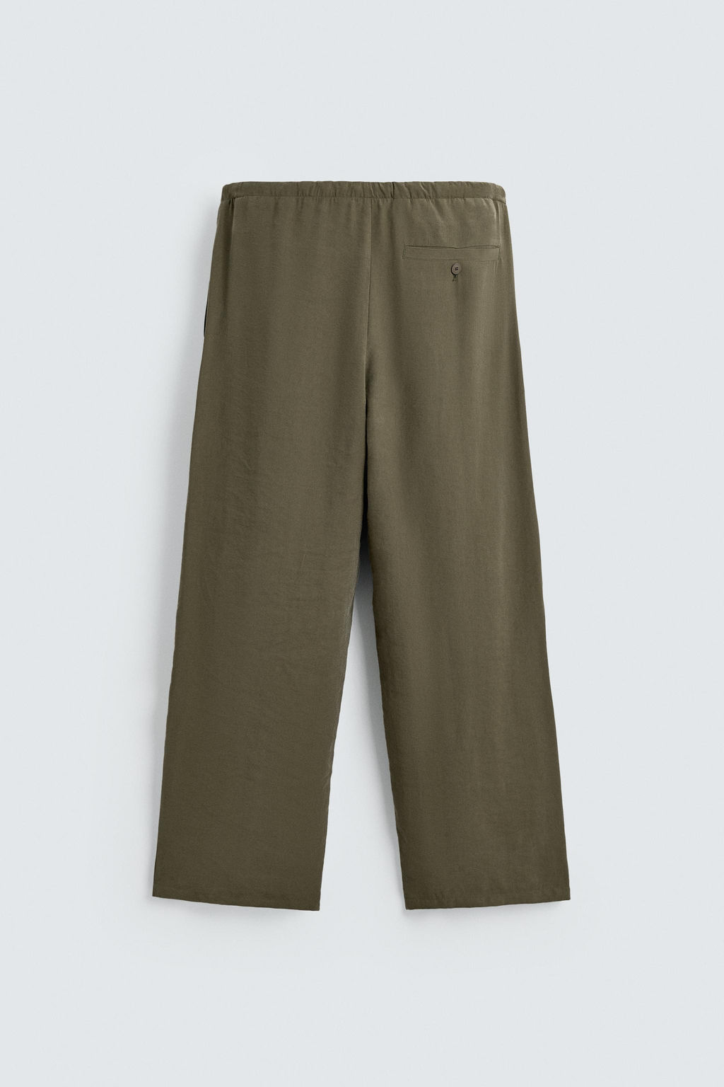 RELAXED FIT FLOWING TROUSERS - Zara фото 6