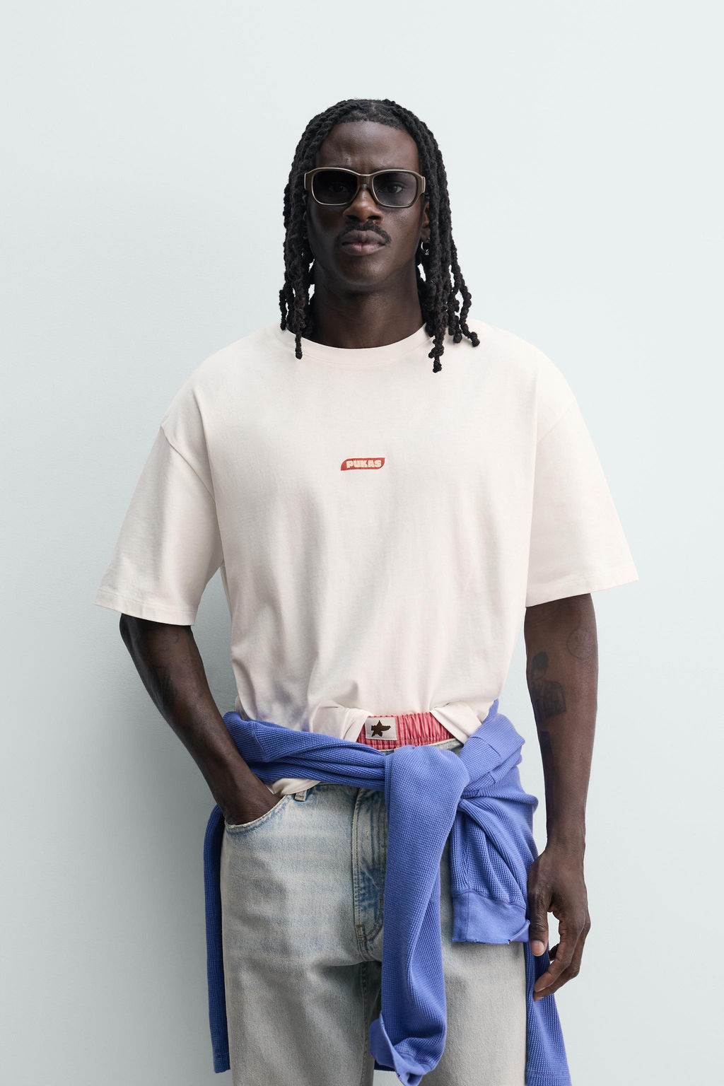 CAMISETA ESTAMPADO FOTOGR?FICO PUKAS SURF X ZARA / Blanco roto  фото 2