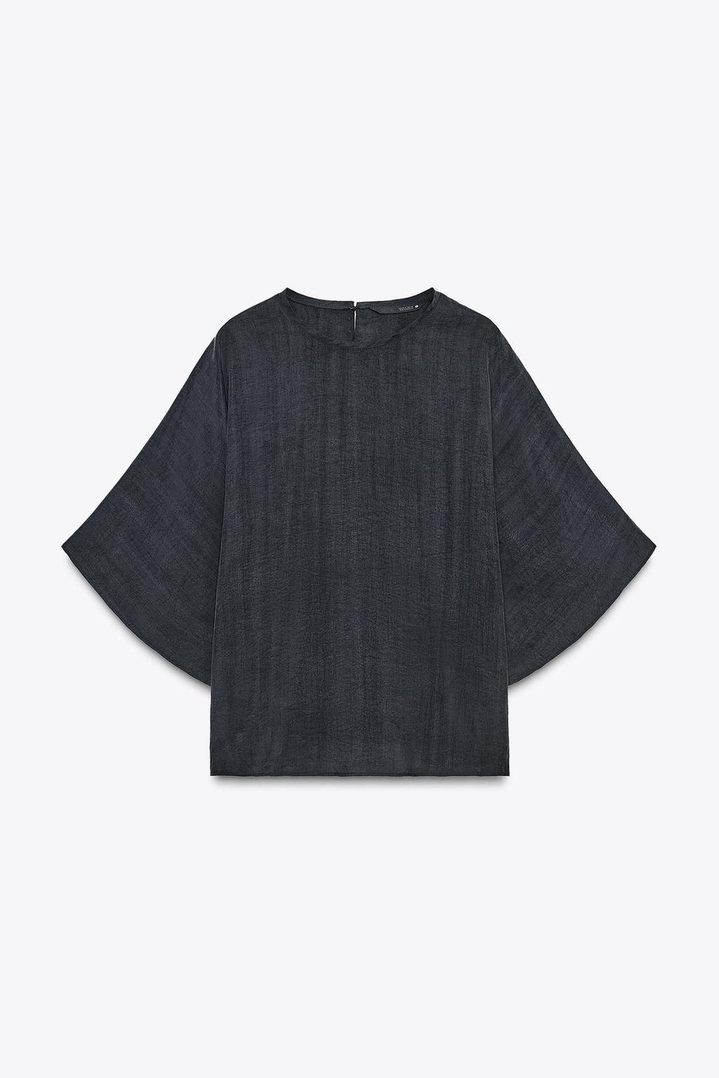 ZW COLLECTION SHORT SLEEVE TOP - Zara фото 6