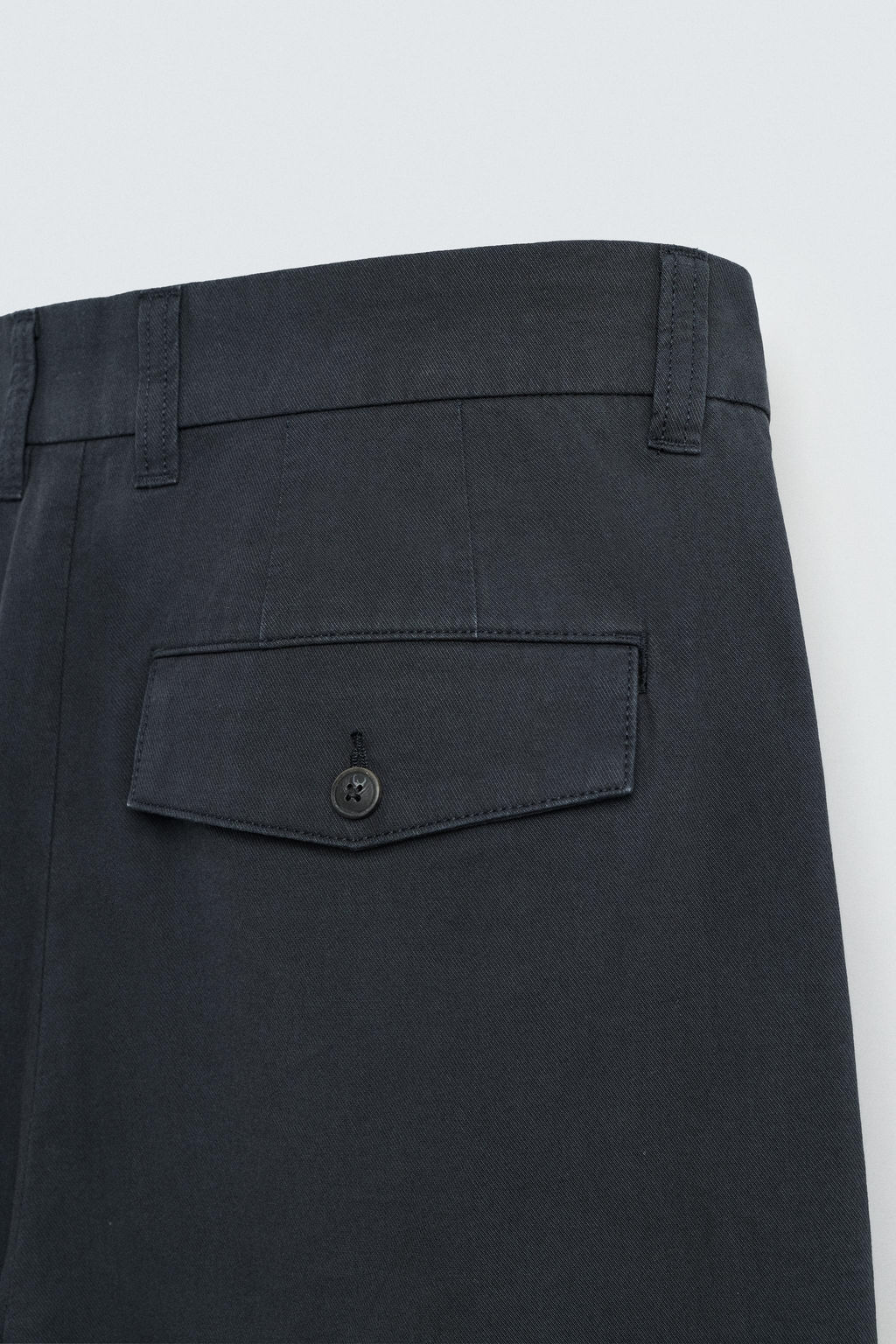 REGULAR FIT TEXTURED TROUSERS - Zara фото 18