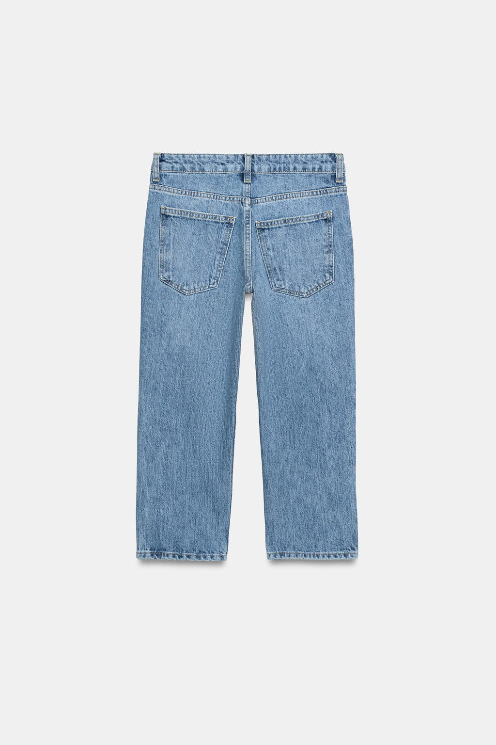 JEANS ZW COLLECTION CAPRI TIRO MEDIO / Azul - Zara фото 6
