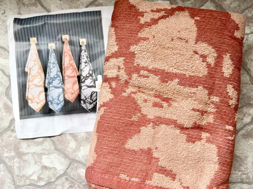 Пляжное полотенце пештемаль 100% хлопок Batik кирпичный (100*150)