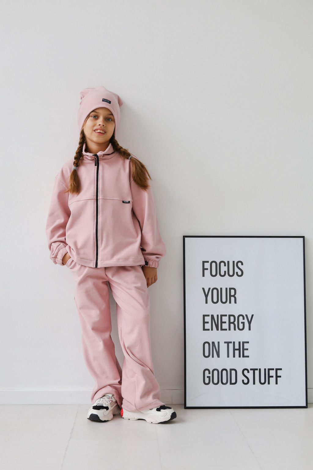 Брюки Brush, пудра - Inzibe фото 2