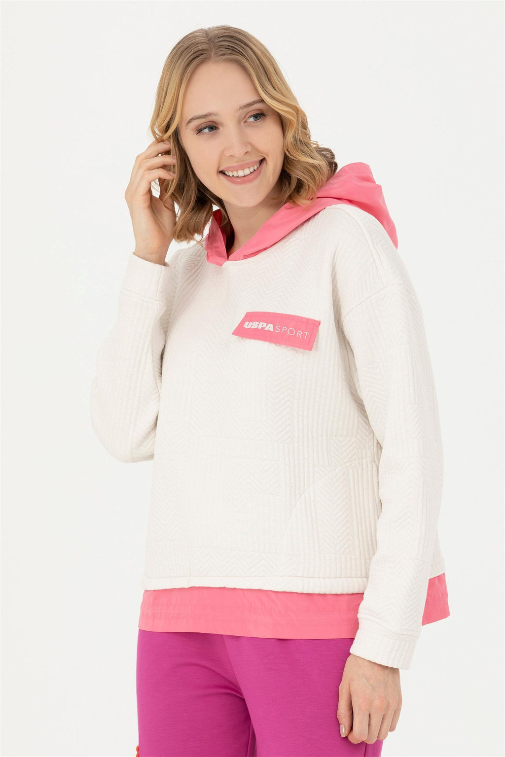 Женский свитшот с камнем Неожиданная скидка в корзине - U.s. polo assn фото 3