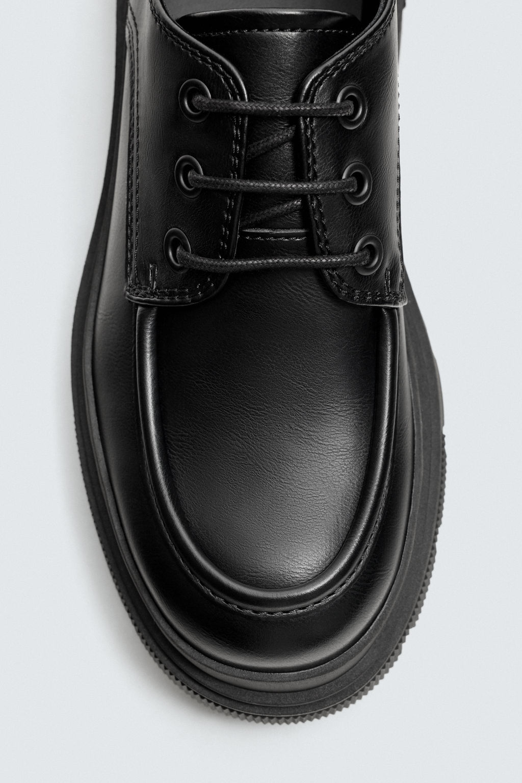 CHUNKY MOC TOE SHOES