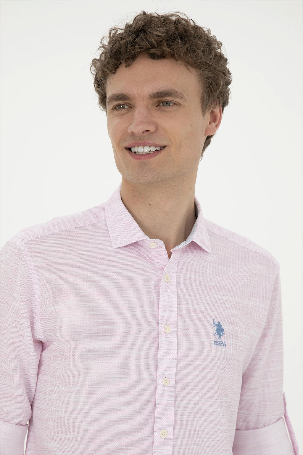 U. S. Polo Assn / Мужская рубашка с длинным рукавом Magnolia - U.s. polo assn фото 2