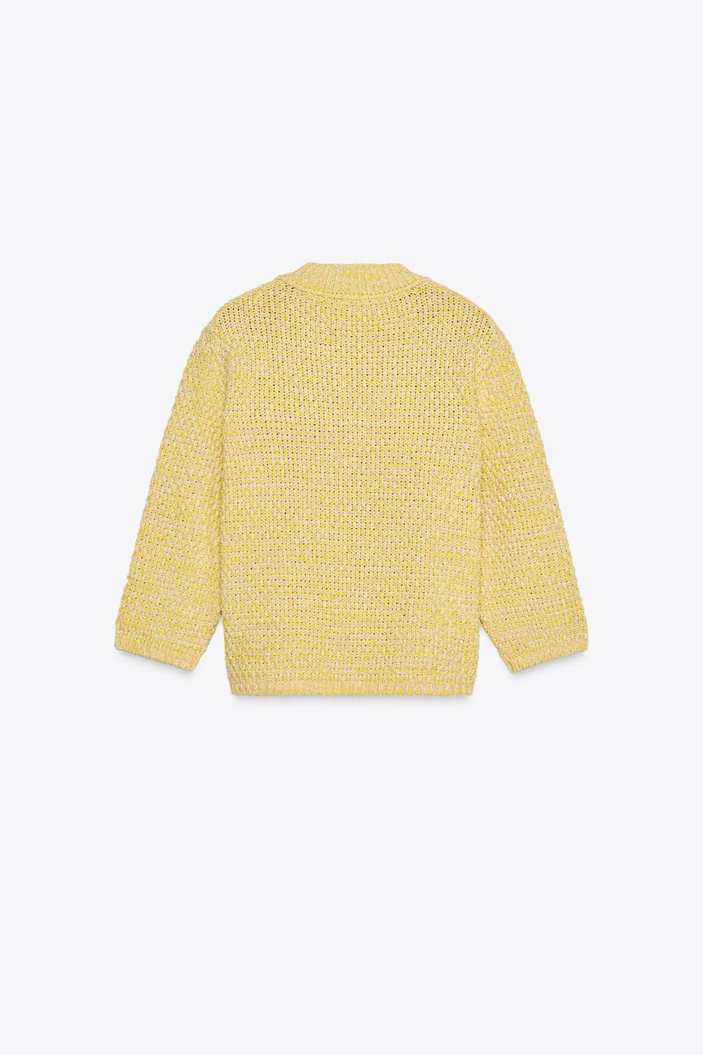 3/4 LENGTH SLEEVE KNIT CARDIGAN - Zara фото 4