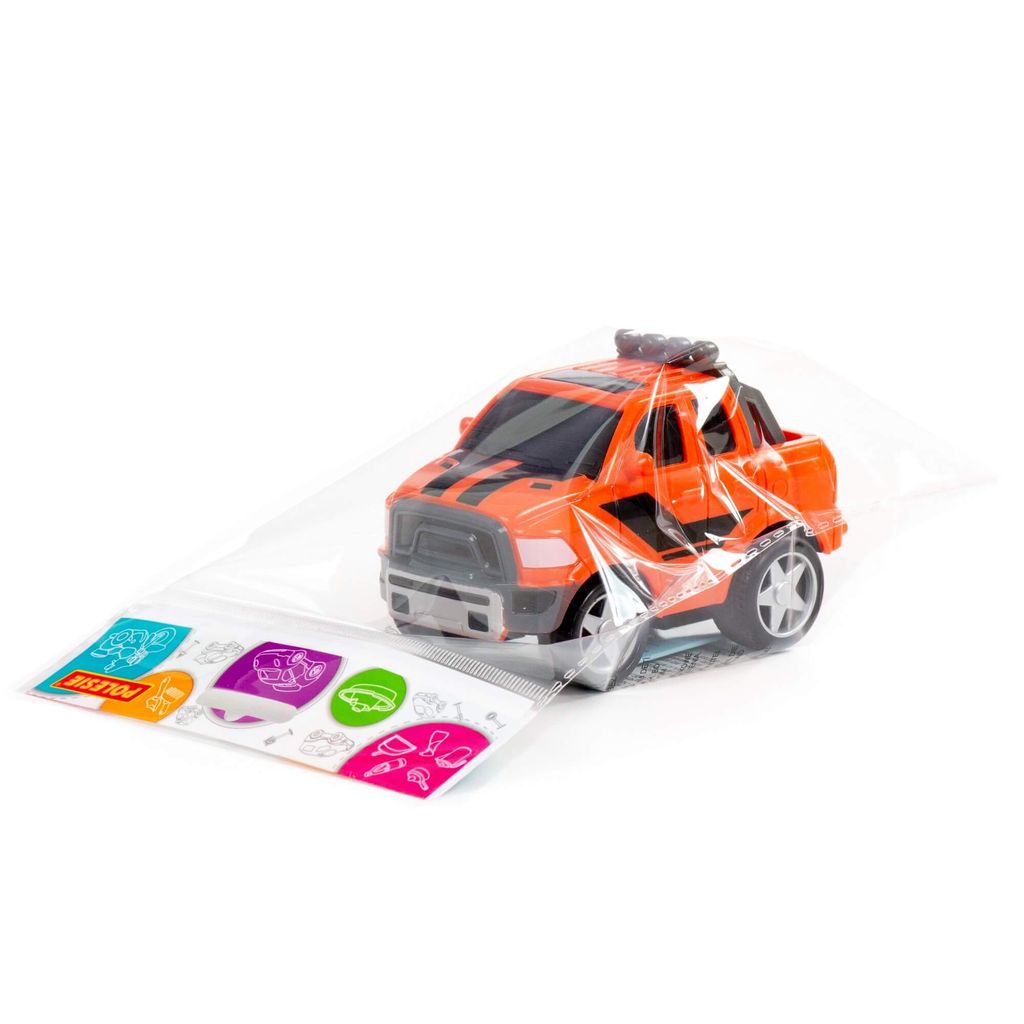 Крутой Вираж, автомобиль гоночный №4 инерционный (в пакете) - Полесье фото 5