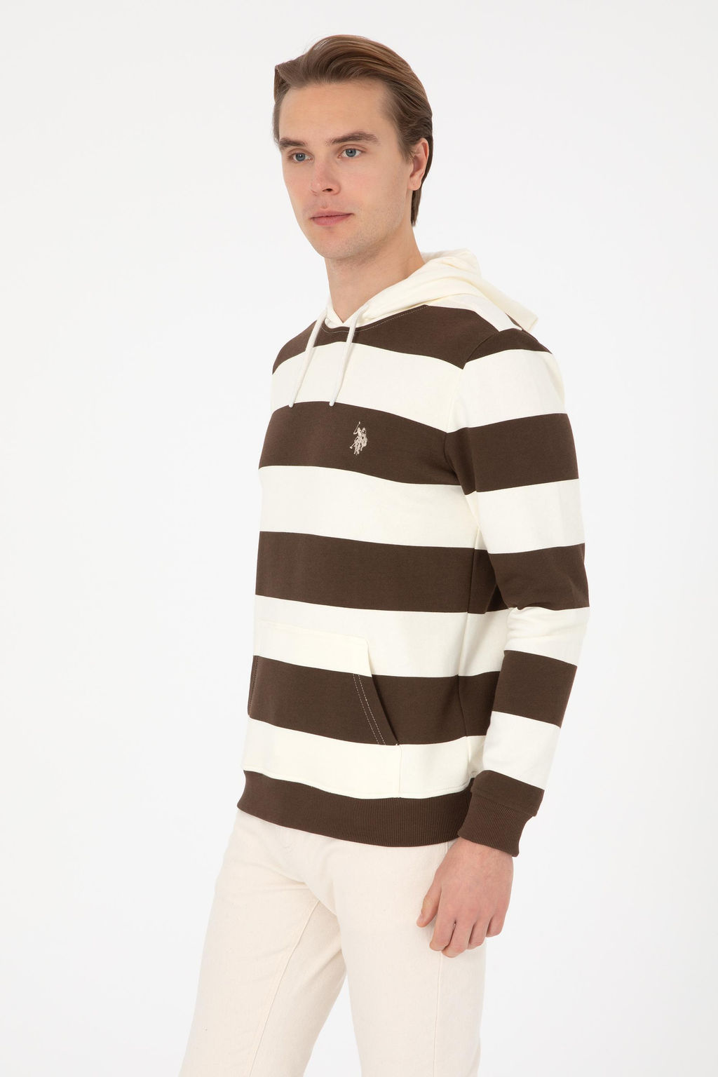Erkek Kahverengi Sweatshirt - U.s. polo assn фото 3