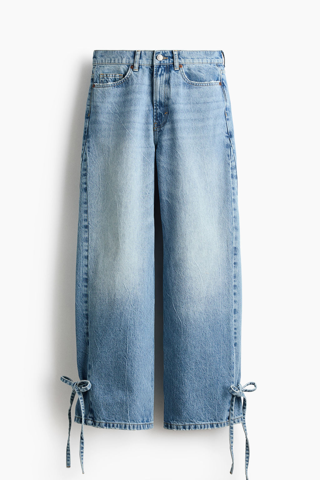 Barrel High Waist Ankle Jeans - H&m фото 2