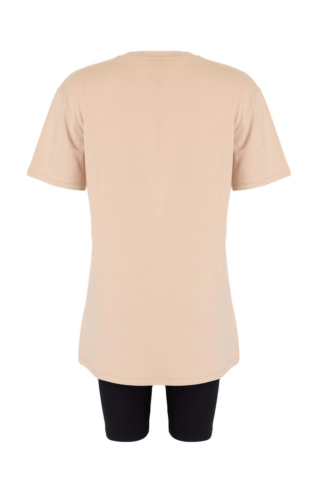 Tas Regular/Normal Kal?p Bask?l? K?sa Kol Taytl? Orme Alt - Ust Tak?m TWOSS26AU00130