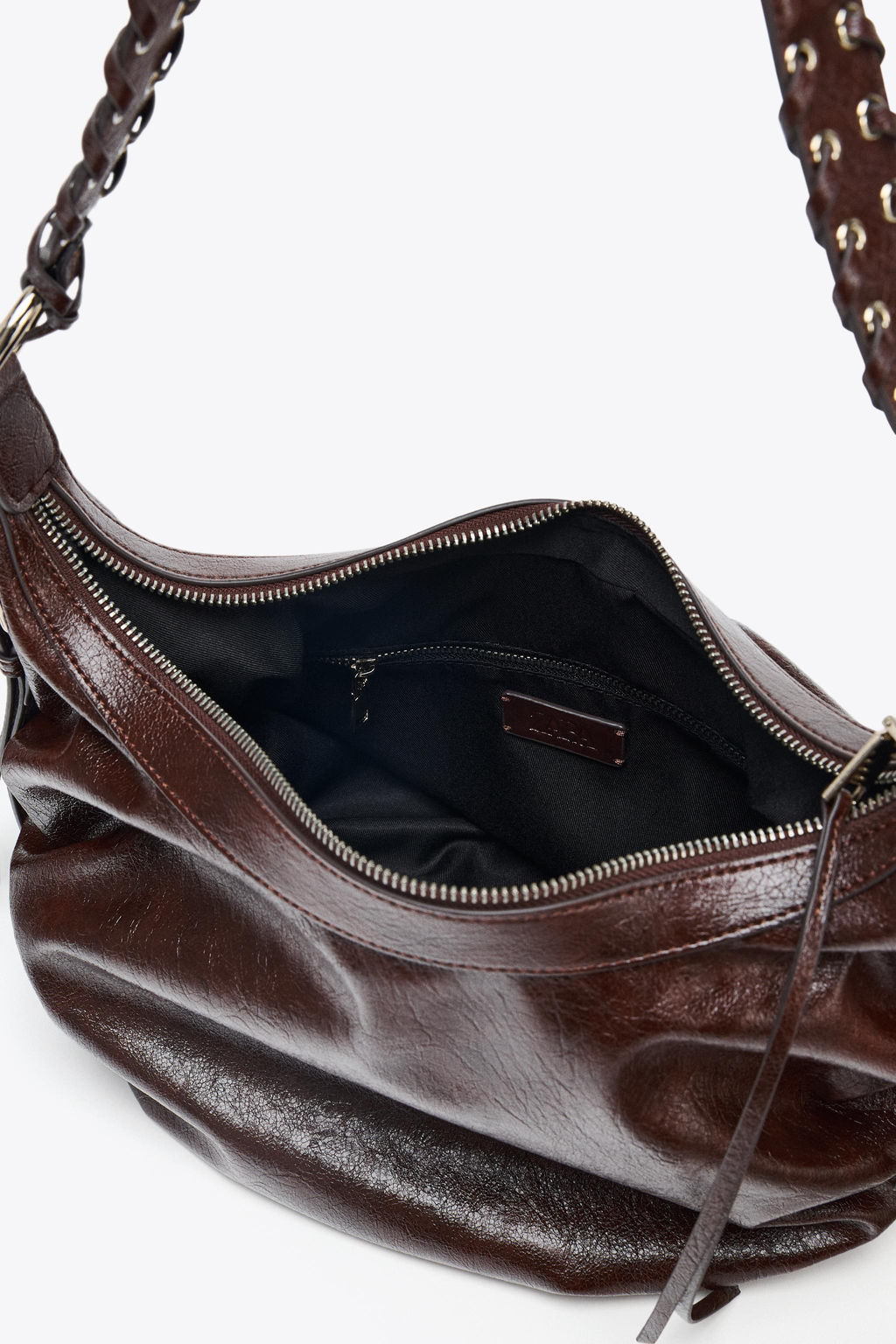 FRINGED SHOULDER BAG - Zara фото 6