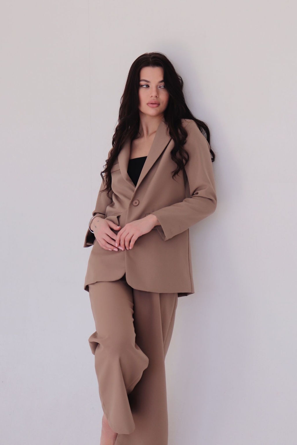 12394 Костюм брючный кофе - Martichelli фото 2