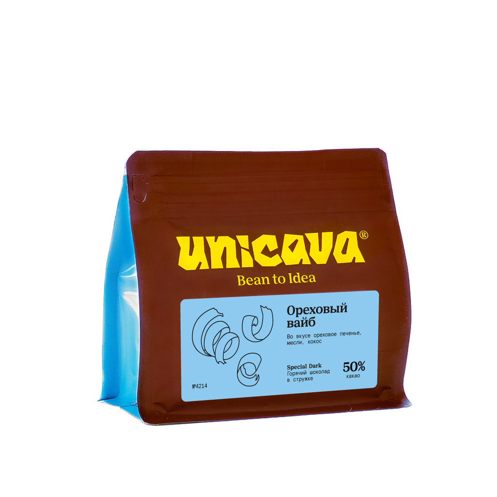 Ореховый вайб, горячий шоколад 50 %