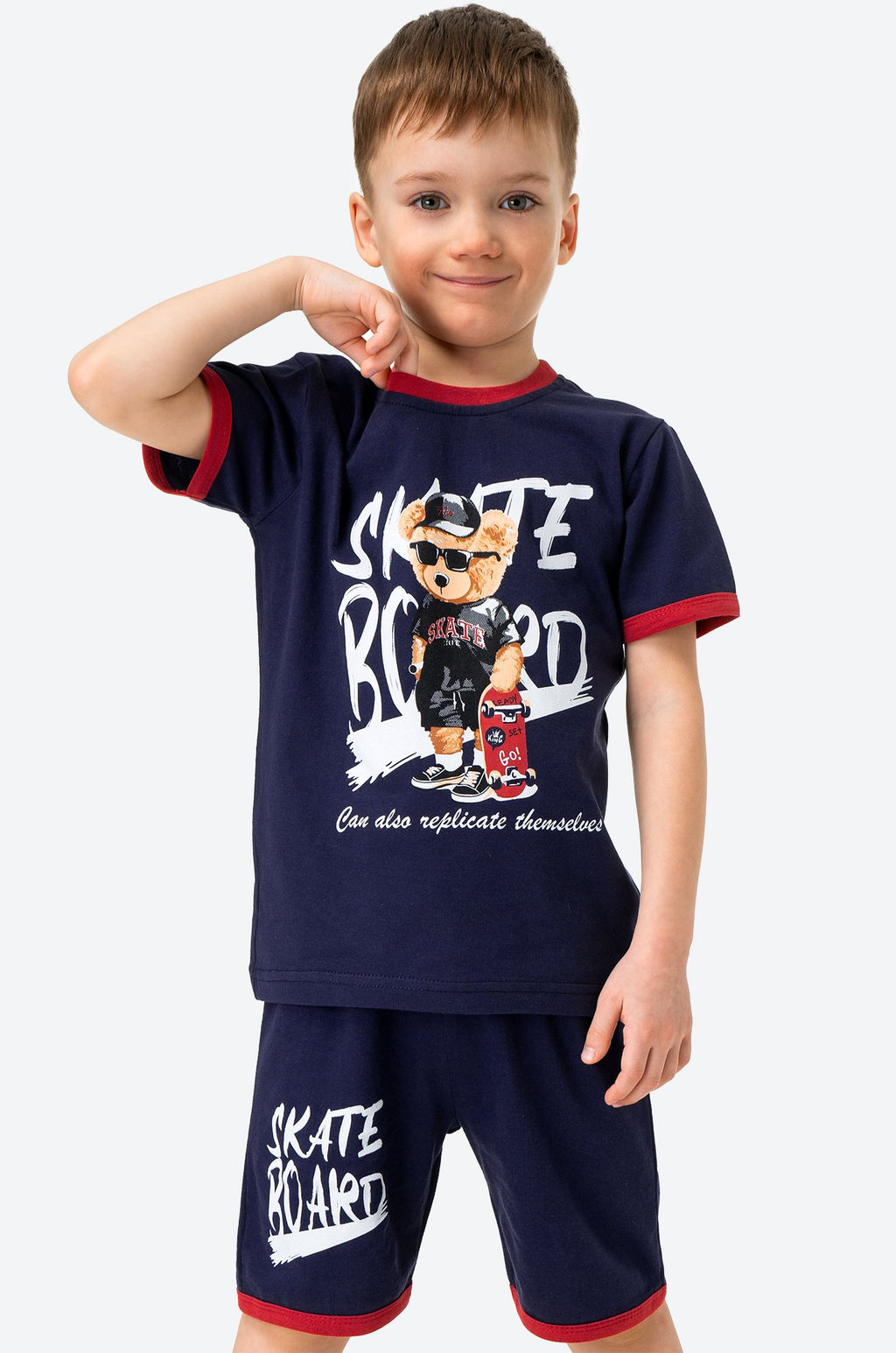 Хлопковый летний костюм для мальчика Bonito - Bonito kids фото 7