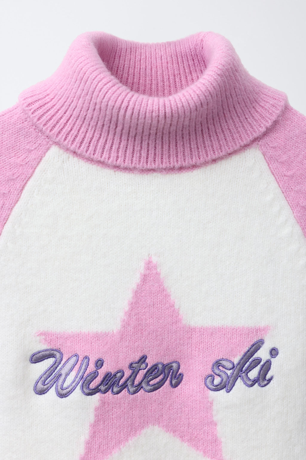 COLOUR BLOCK KNIT JUMPER SKI COLLECTION - Zara фото 9