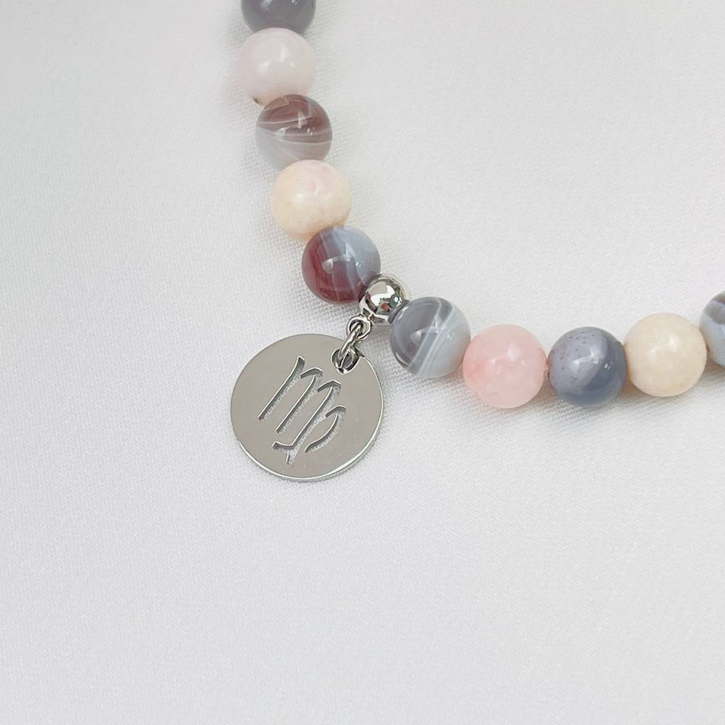 Браслет для Девы из ботсванского Агата и Опала - Радуга самоцветов фото 3