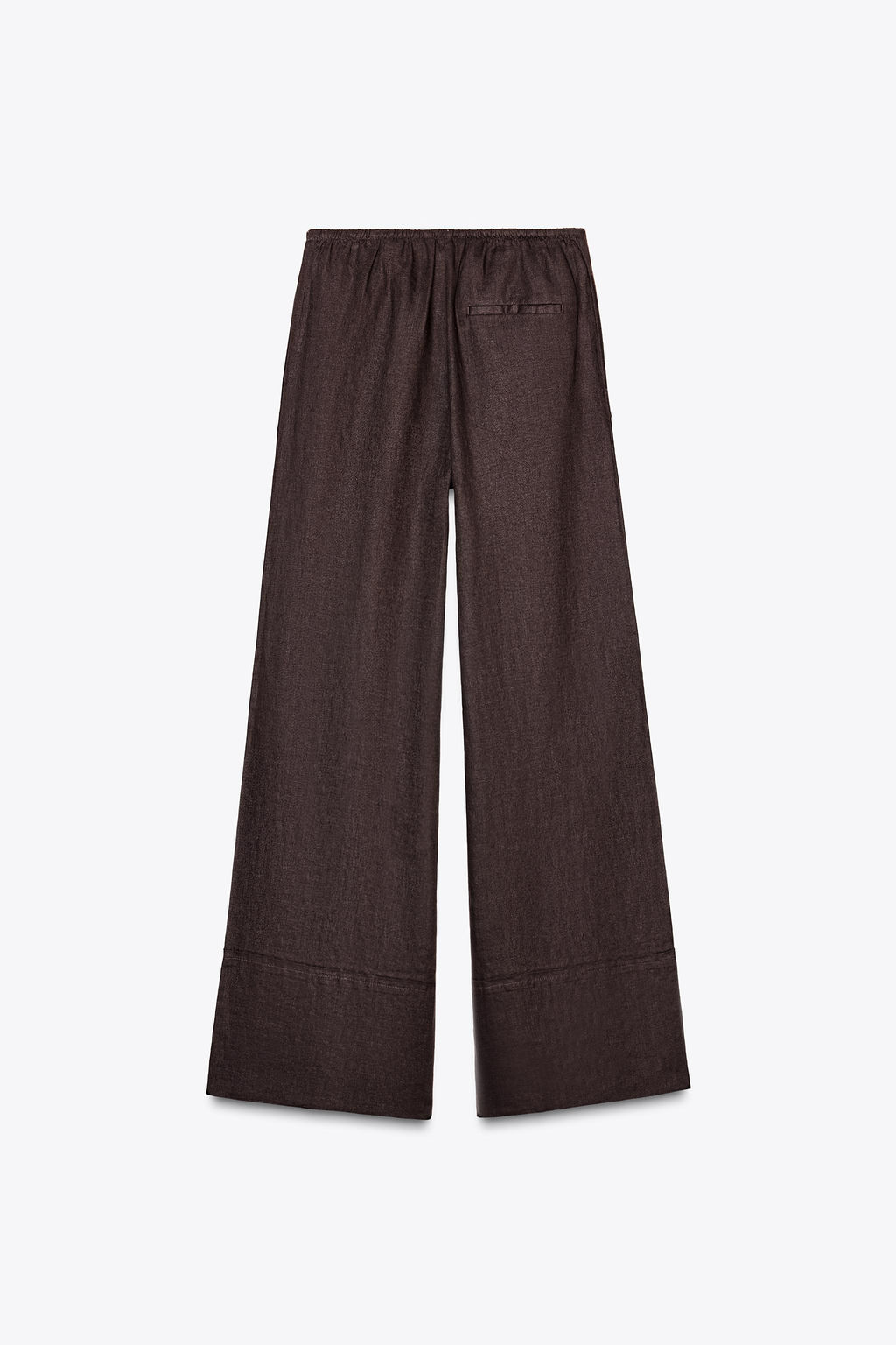 ZW COLLECTION 100% LINEN PALAZZO TROUSERS - Zara фото 38