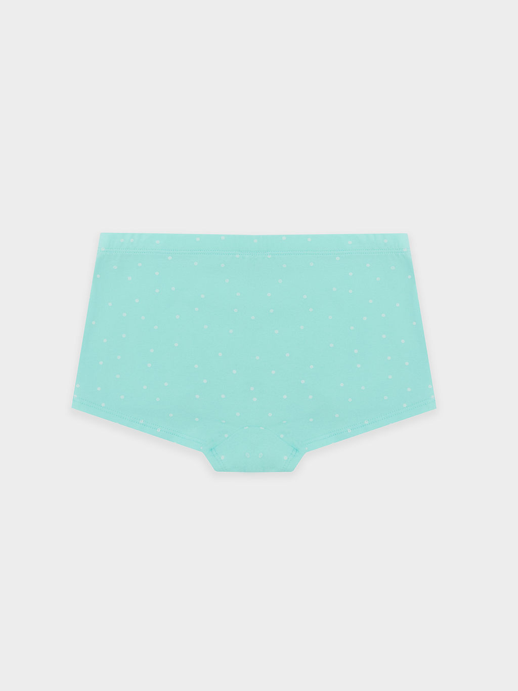 Цена за 2 штуки! Трусы шорты для девочек бирюзовые в горошек - Mark formelle фото 2