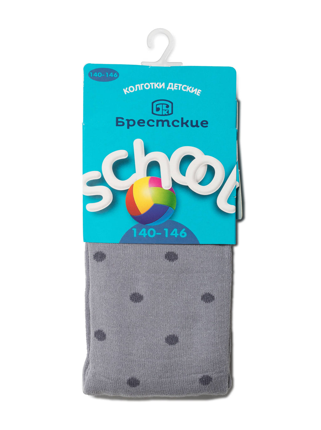 БРЕСТСКИЕ 3280 SCHOOL КОЛГОТКИ ДЕТСКИЕ (рисунок) св.серый - Conte elegant фото 8