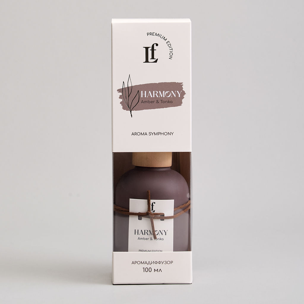 ДИФФУЗОР АРОМАТИЧЕСКИЙ HARMONY AMBER&TONKA 100 МЛ - Lefard фото 3