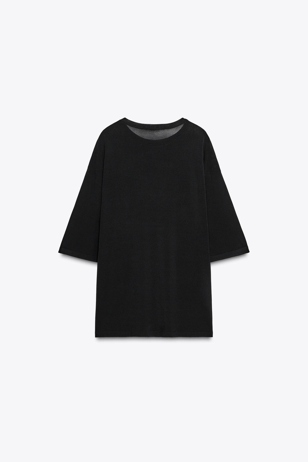 OVERSIZED PLAIN KNIT TOP - Zara фото 6