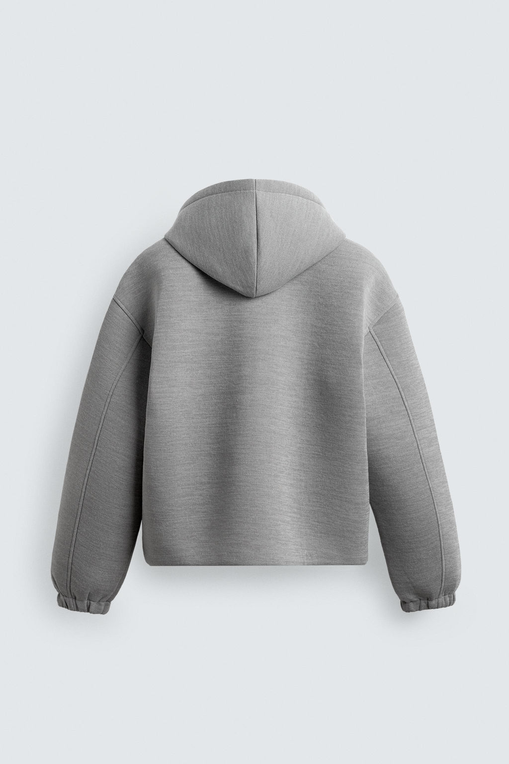 COMPACT BOXY FIT ZIP-UP SWEATSHIRT - Zara фото 16