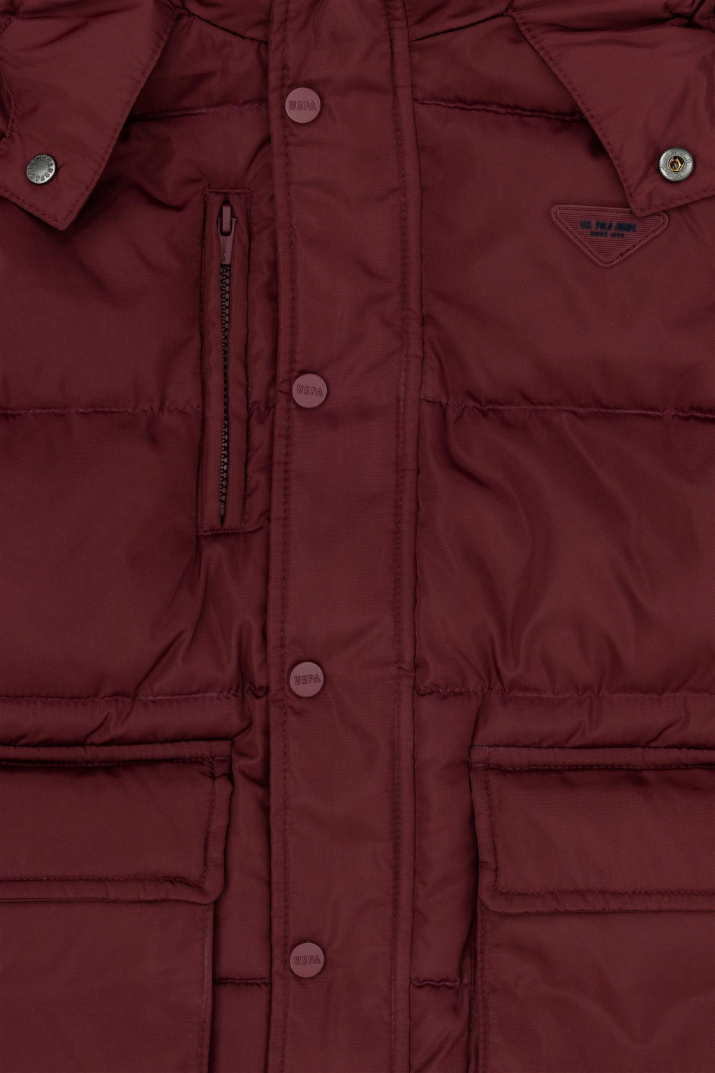 U. S. Polo Assn Бордовое пальто для мальчика - U.s. polo assn фото 3