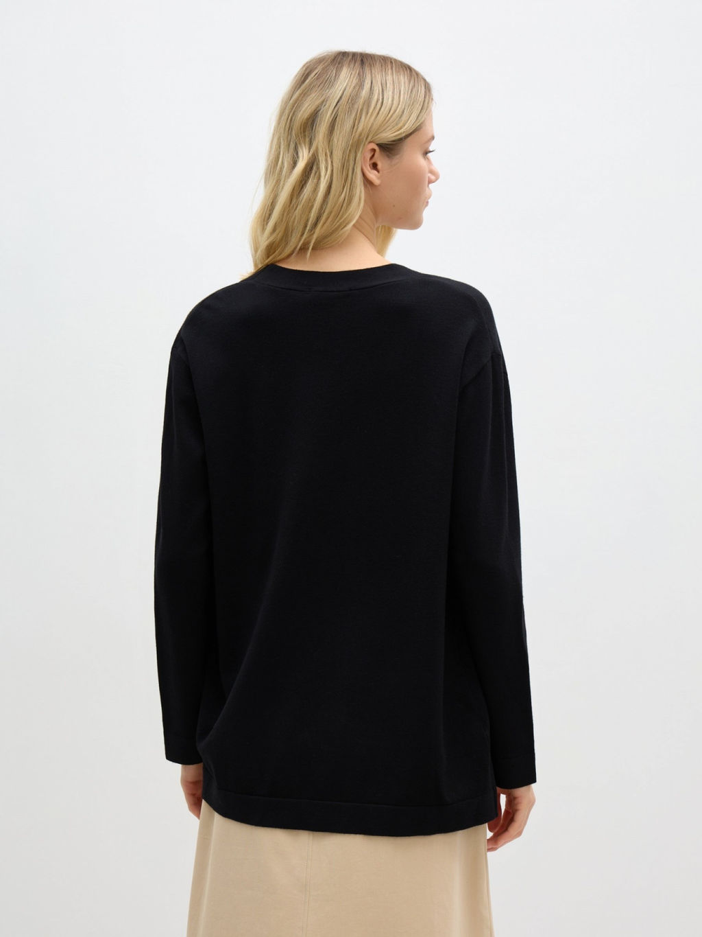 Conso/KCL 240719 - black Кардиган женский