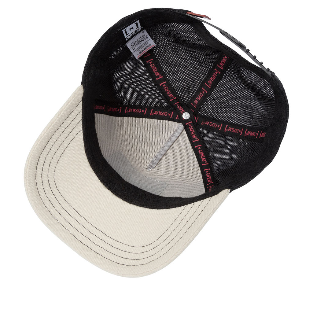 Бейсболка CAPSLAB арт. CL/GOT/1/PCT/TAR Game of Throne Fire and Blood (cream)