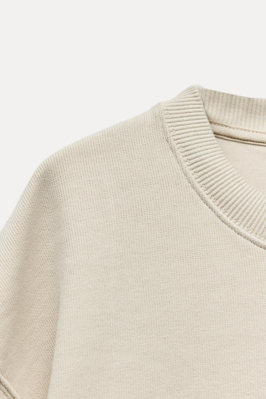 SOFT SWEATSHIRT - Zara фото 5
