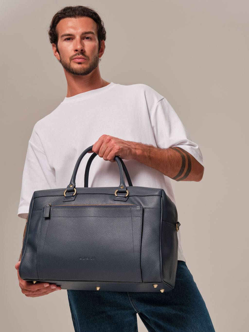 Сумка дорожная Azaro 8048 нас.синий