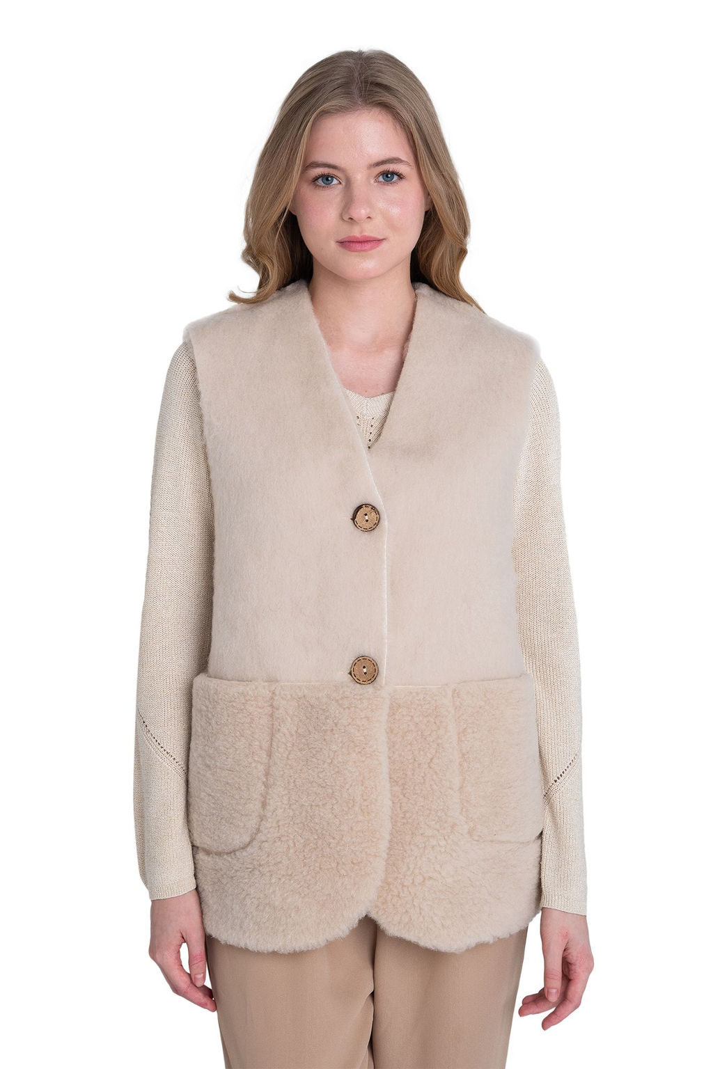 Жилет женский Комфорт - Woollamb фото 9