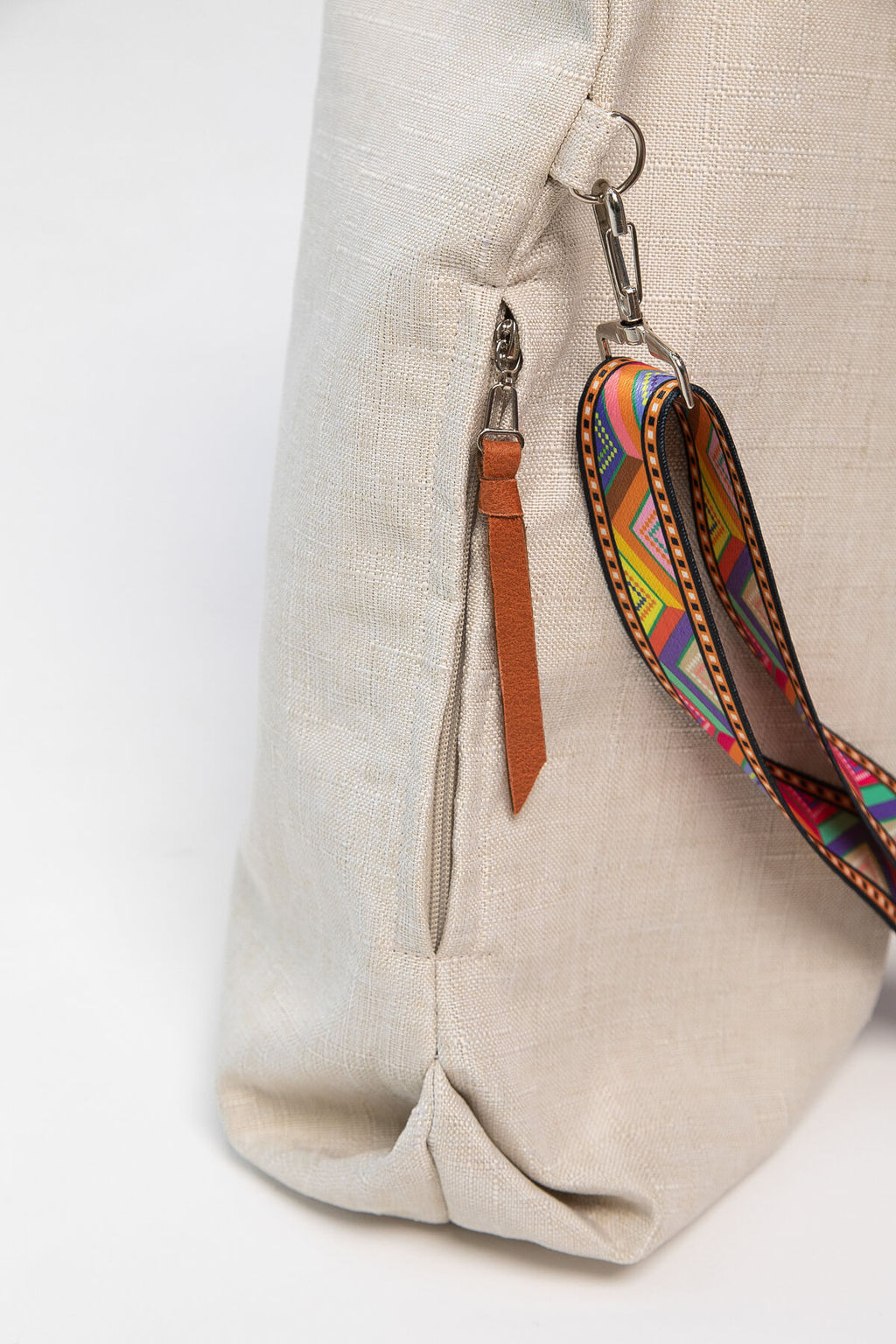 Сумка-торба Комби (оранжево-молочная) СТ08