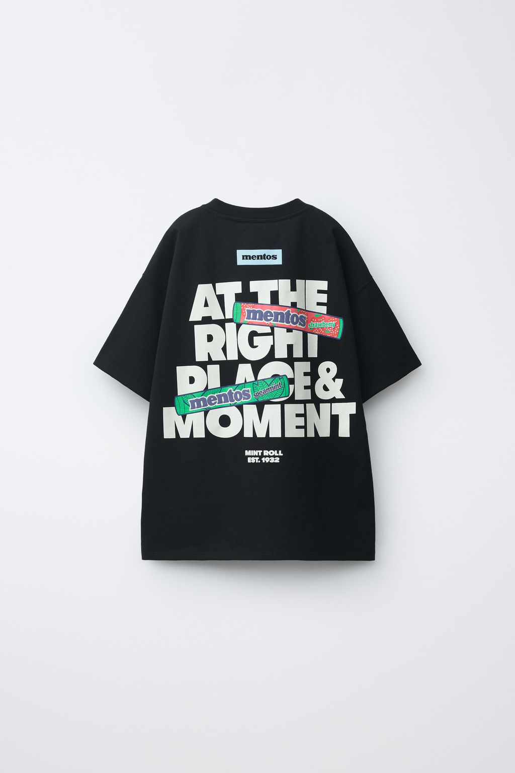 CAMISETA MENTOS  / Negro - Zara фото 2