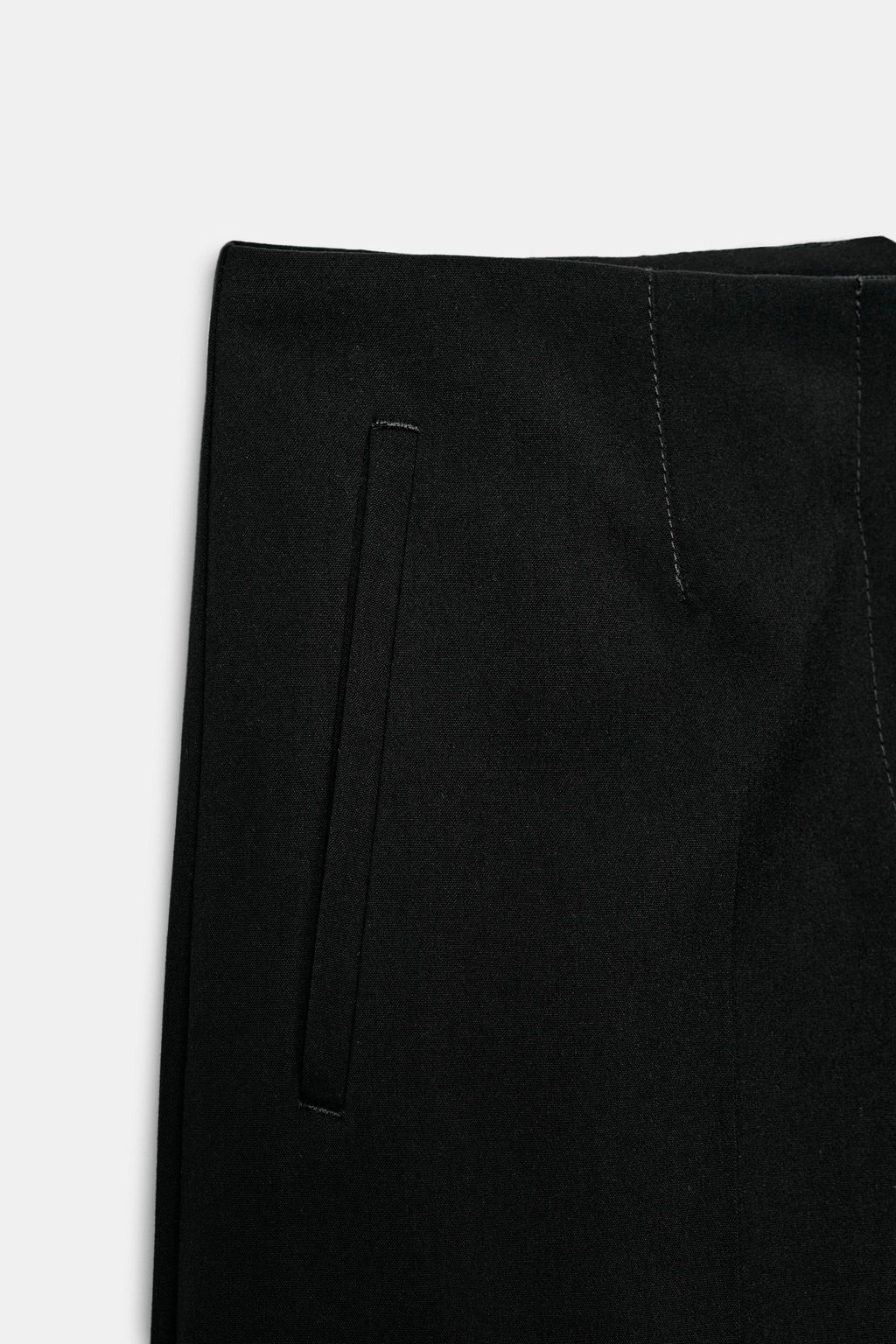 LONG HIGH-WAIST BERMUDA SHORTS - Zara фото 8