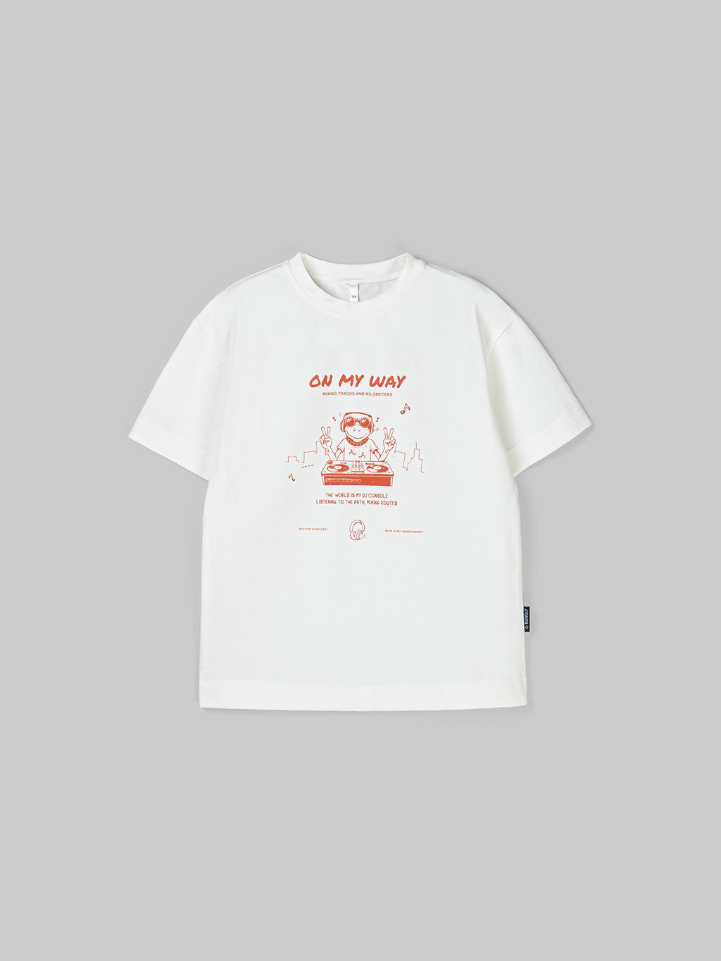 Футболка оверсайз "Тофу" с принтом 7+