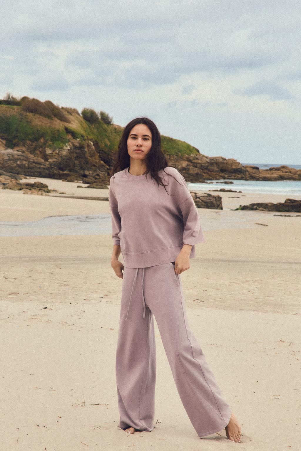 WASHED EFFECT TROUSERS - Zara фото 2