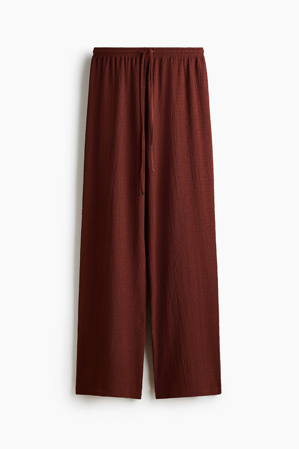 Pantal?n texturizado con cord?n de ajuste - H&m фото 3