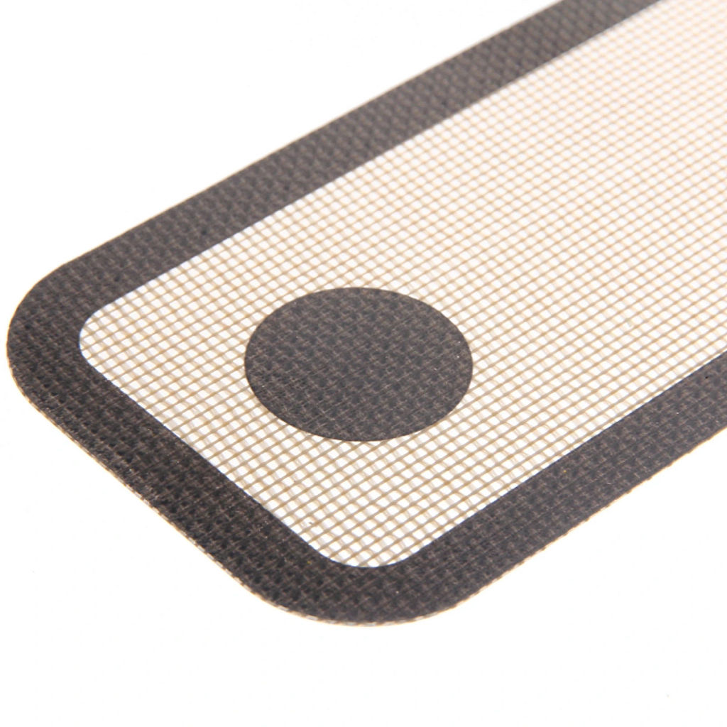 Коврик силиконовый 21см с ручками, бежевый